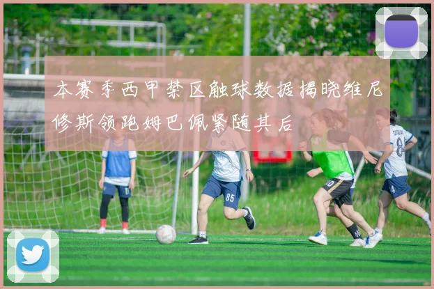 本赛季西甲禁区触球数据揭晓维尼修斯领跑姆巴佩紧随其后